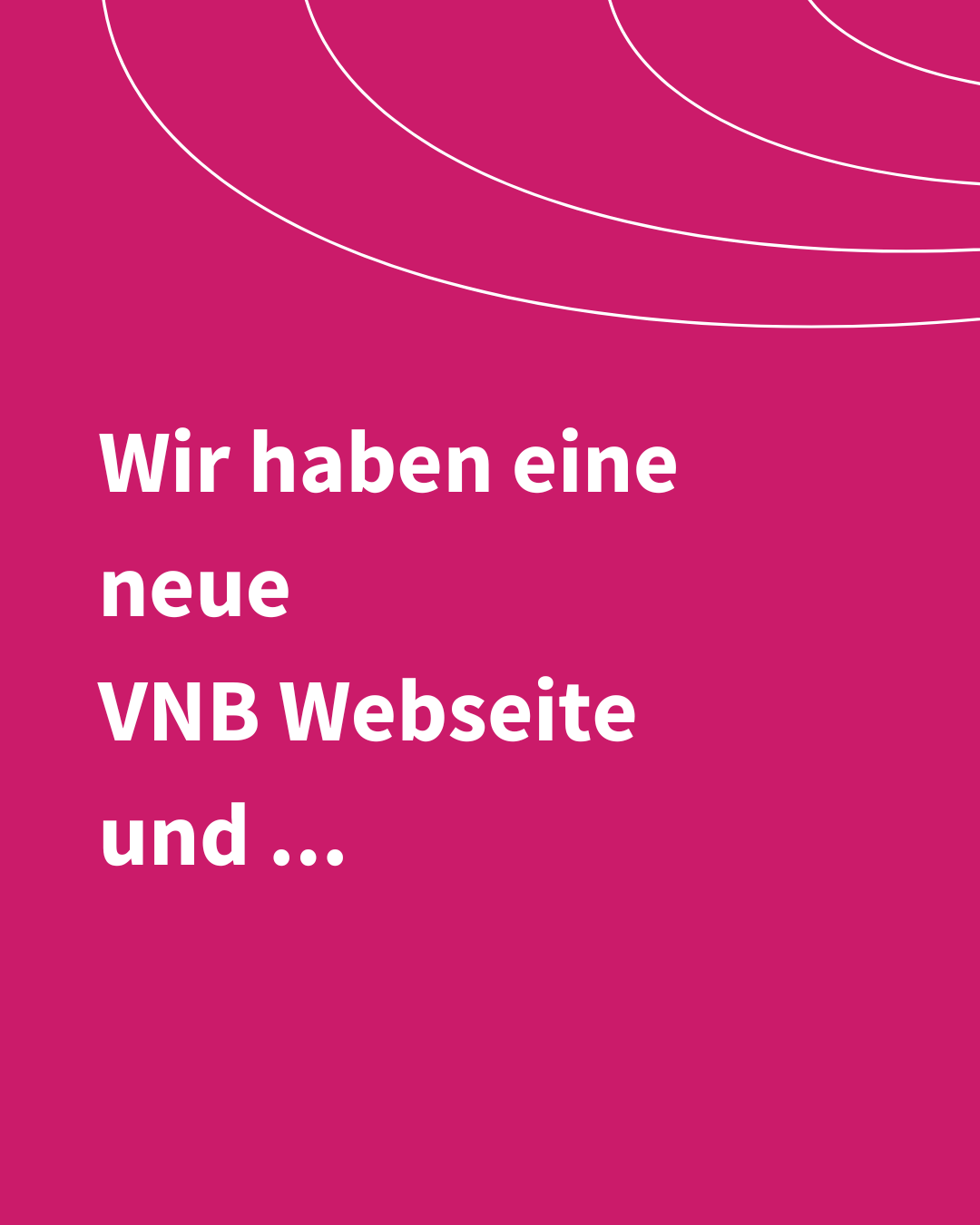 Wir haben eine neue VNB Webseite und ein neues Social Media Design.