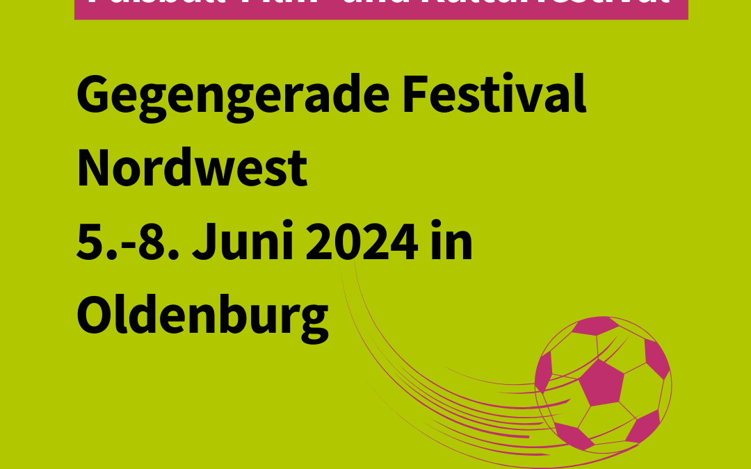 Gegengerade Festival Nordwest: 5.-8. Juni 2024 in Oldenburg