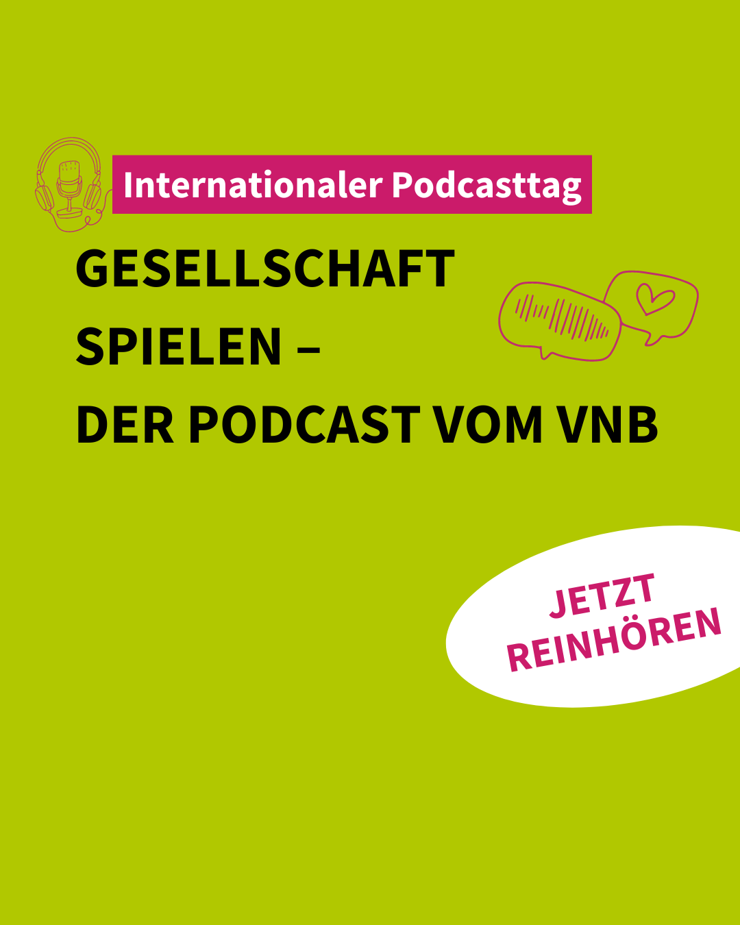 Internationaler Podcasttag: „Gesellschaft spielen“ – Der Podcast vom VNB