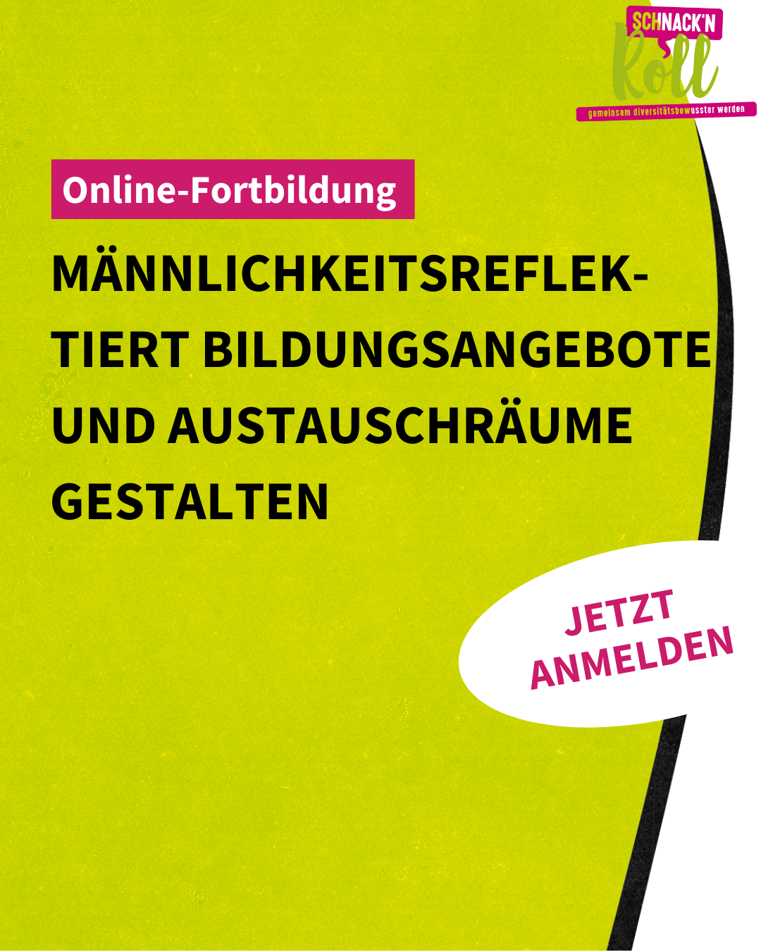 Online-Fortbildung | Männlichkeitsreflektiert Bildungsangebote und Austauschräume gestalten